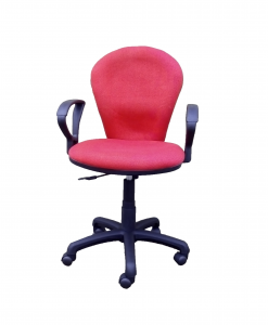 sg821h-RED-secretary-office-chair-FRONT